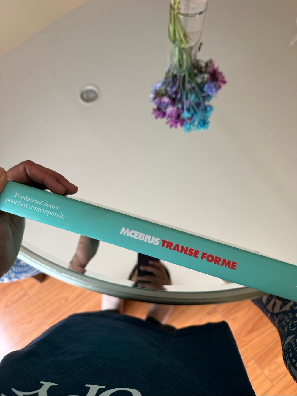 Moebius Transe Forme ft CARTIER Hardcover — Turquoise & Red Spine